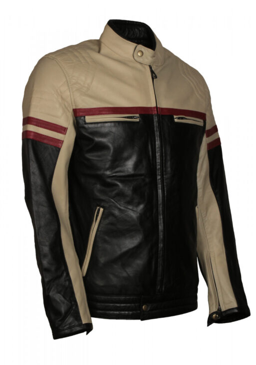 Men's Biker Vintage Riders Motorcycle Leather Jacket