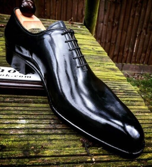 Handmade Men's Black Leather Formal Shoes
